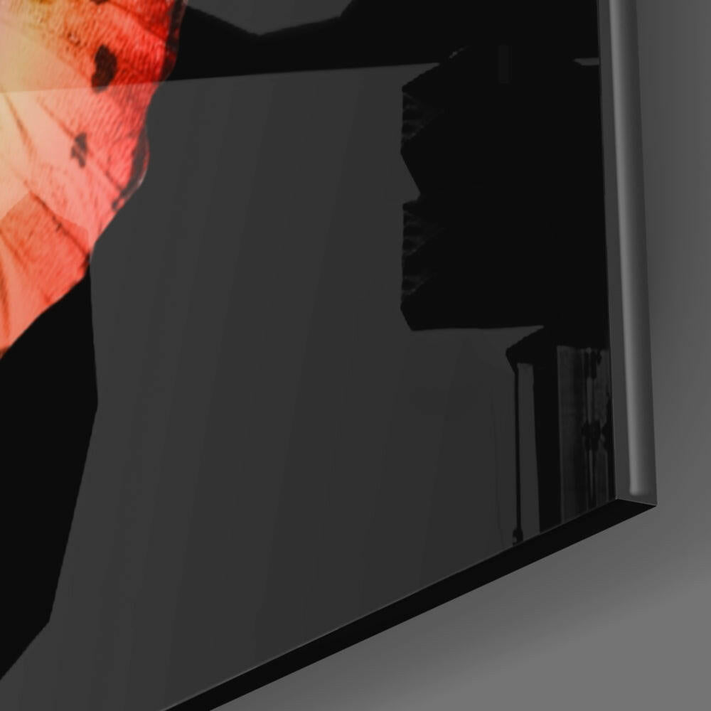 The Elegance of the Butterfly Glass Wall Art.