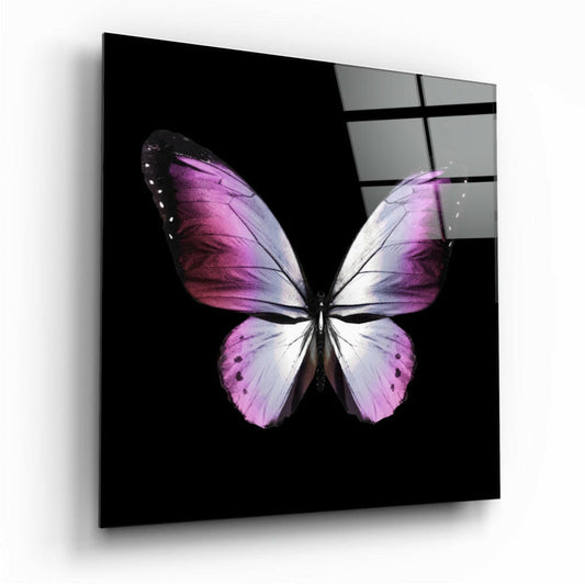 The Elegance of the Butterfly Glass Wall Art.
