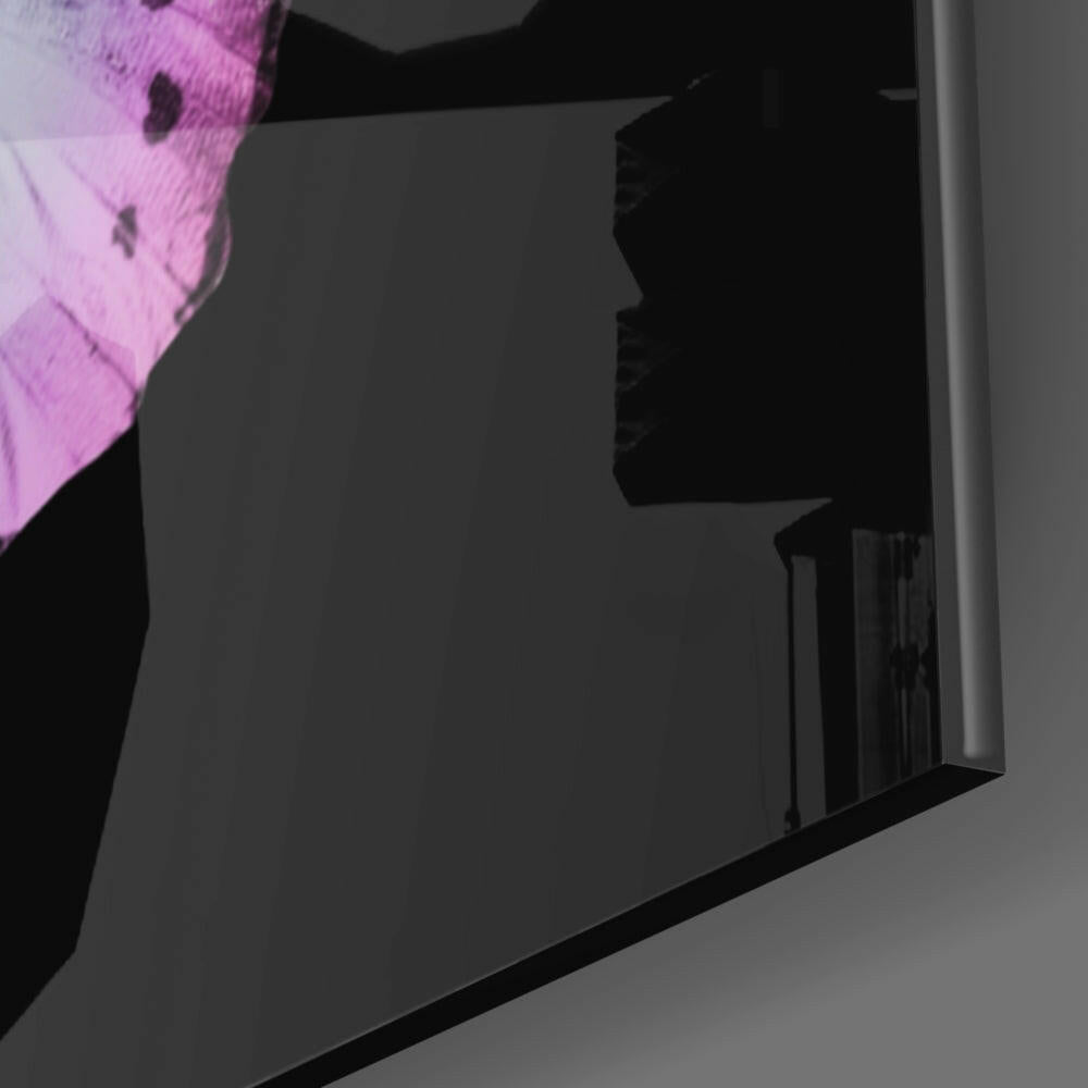 The Elegance of the Butterfly Glass Wall Art.