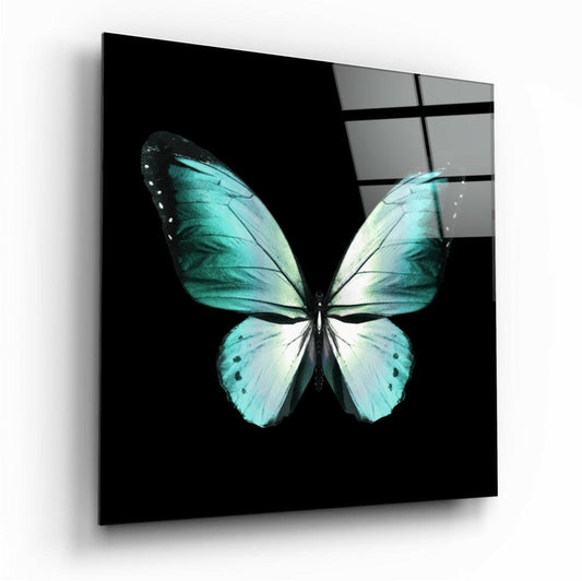 The Elegance of the Butterfly Glass Wall Art.