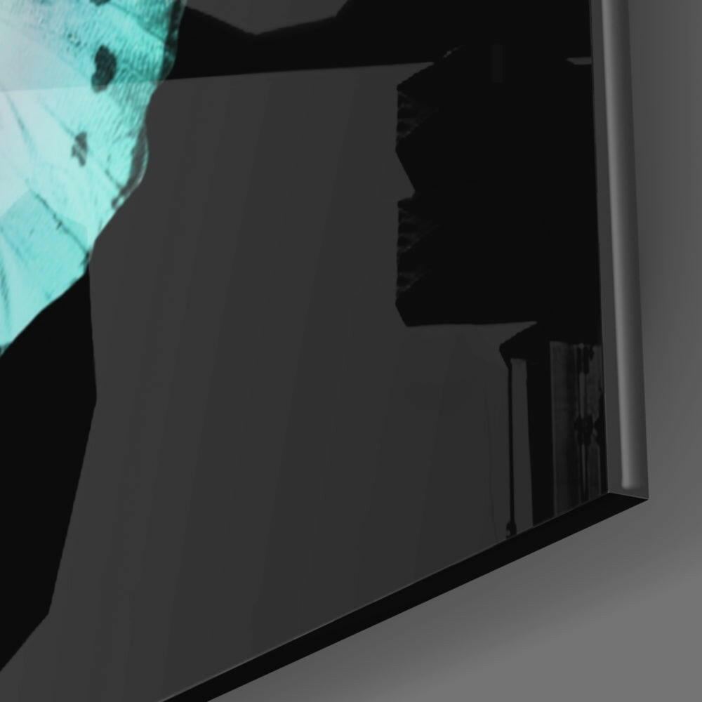 The Elegance of the Butterfly Glass Wall Art.
