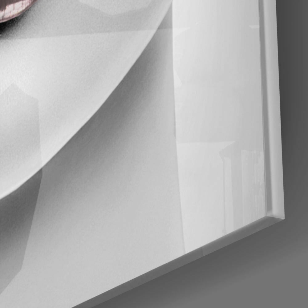 Lips Glass Wall Art.