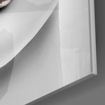 Lips Glass Wall Art.