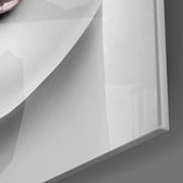 Lips Glass Wall Art.