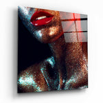 Women's Glass Wall Art.