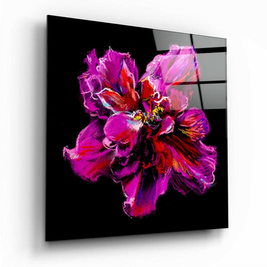 Flower Glass Wall Art.