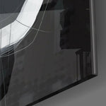 Abstract Glass Wall Art.