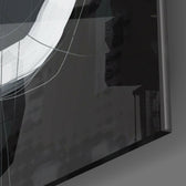 Abstract Glass Wall Art.