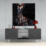Women's Glass Wall Art.
