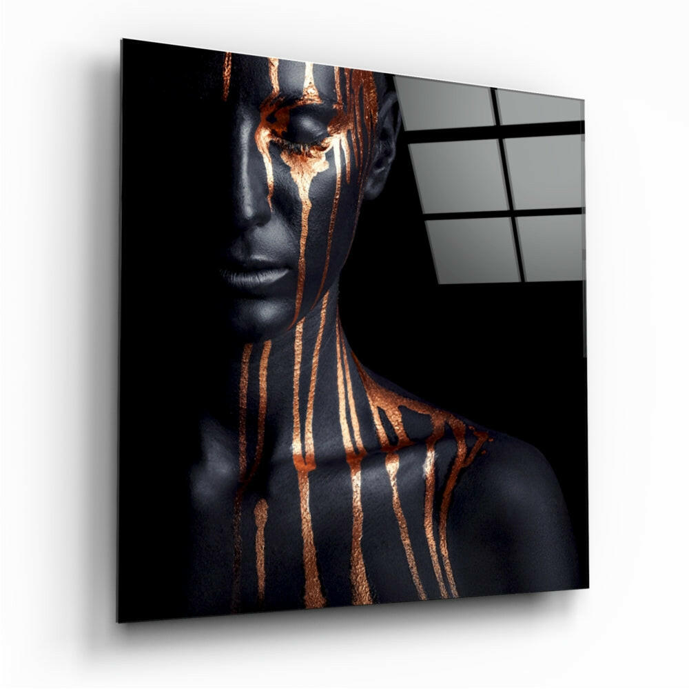 Women's Glass Wall Art.