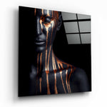 Women's Glass Wall Art.