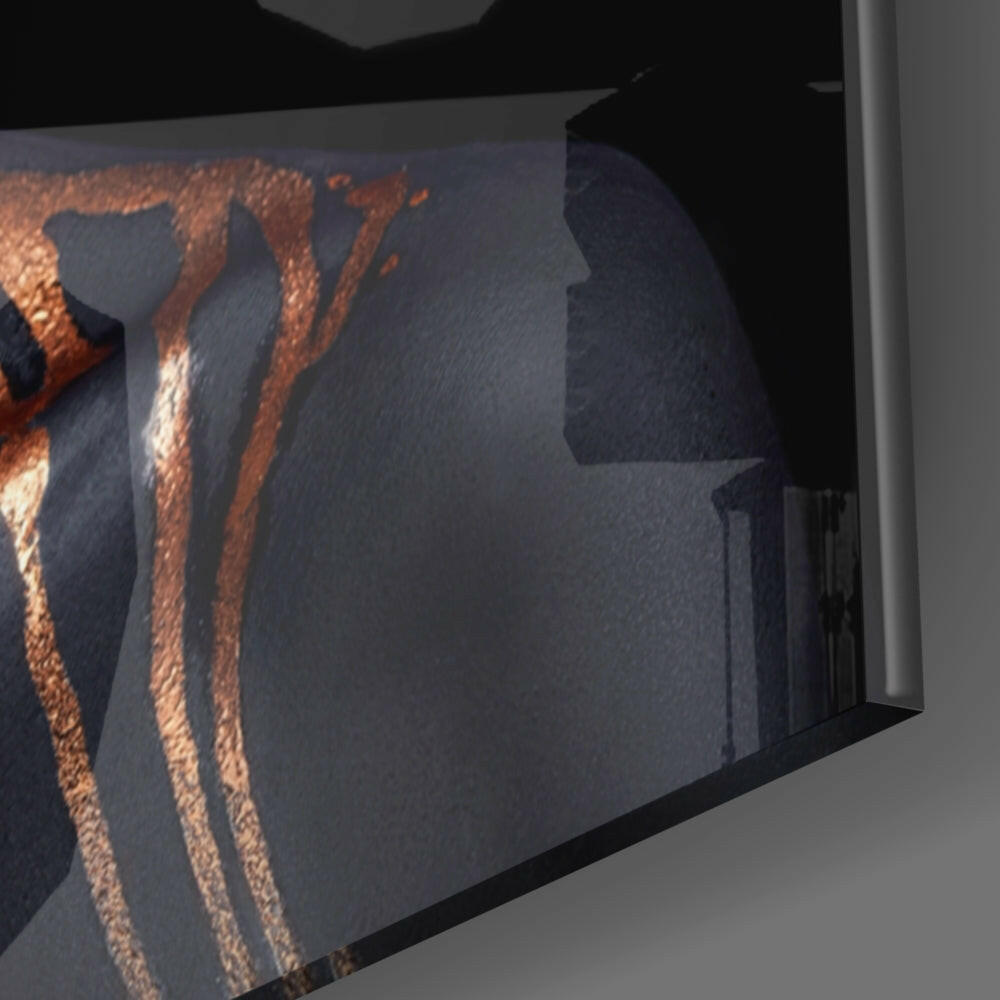 Women's Glass Wall Art.