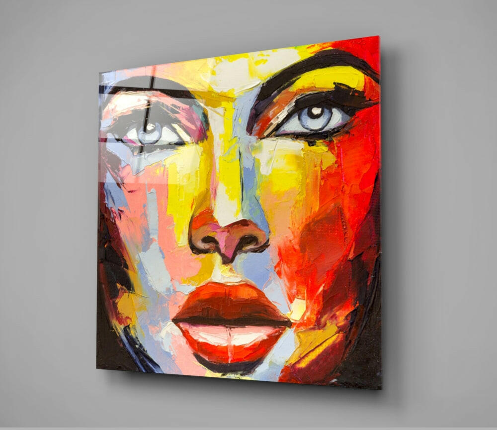 Women's Glass Wall Art.