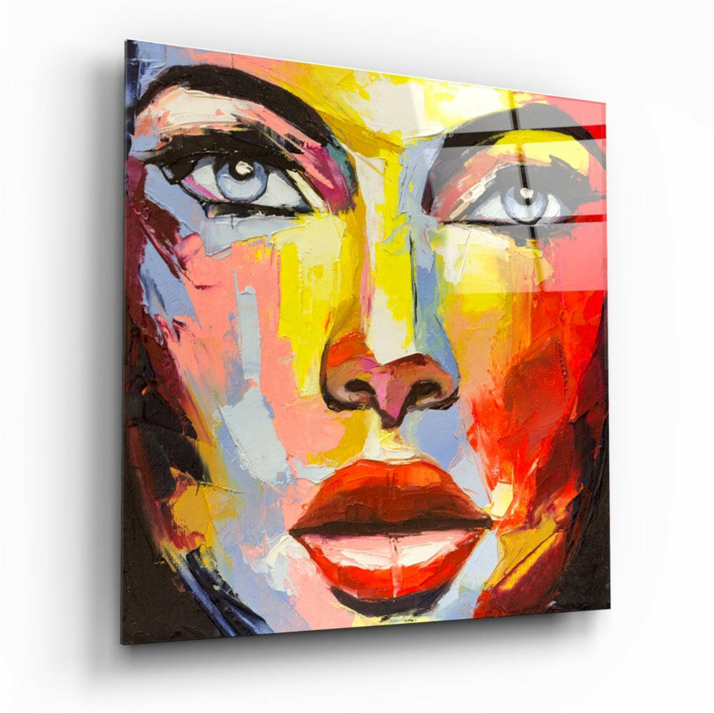 Women's Glass Wall Art.