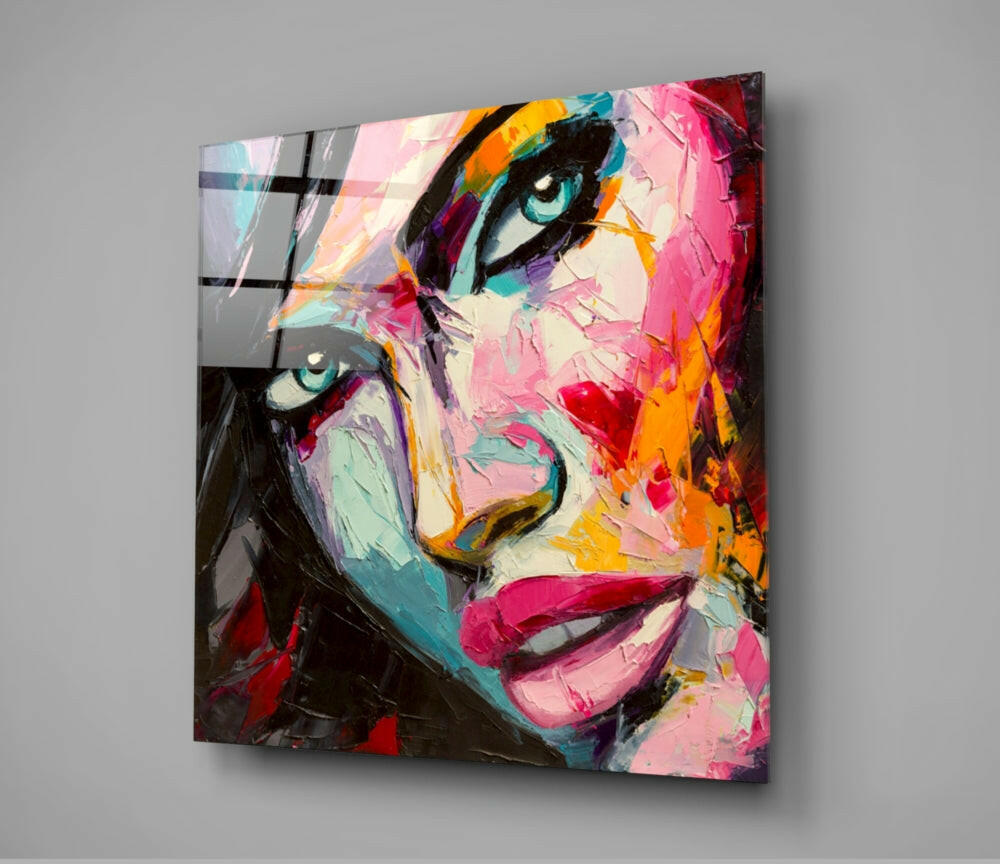 Women's Glass Wall Art.