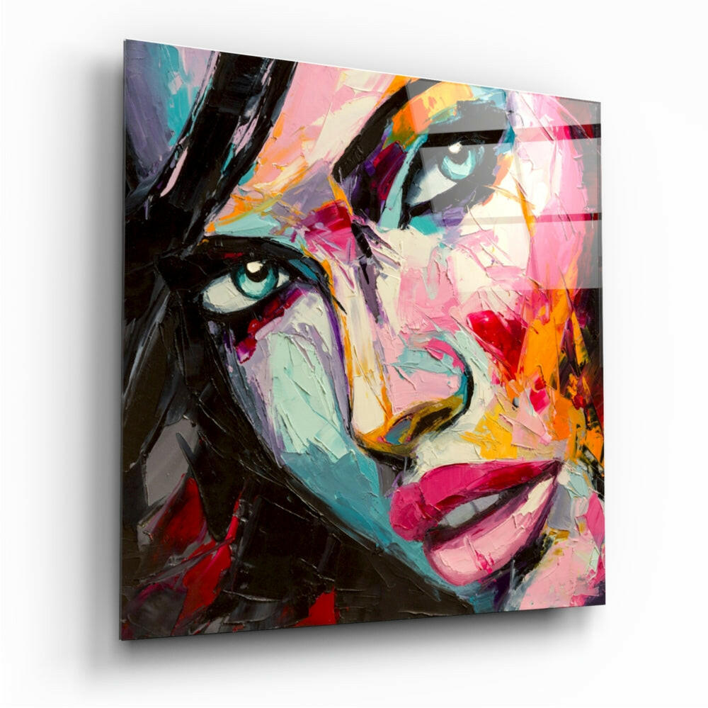 Women's Glass Wall Art.