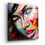Women's Glass Wall Art.
