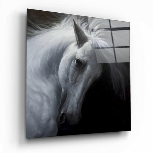Horse Glass Wall Art.