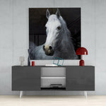 Horse Glass Wall Art.