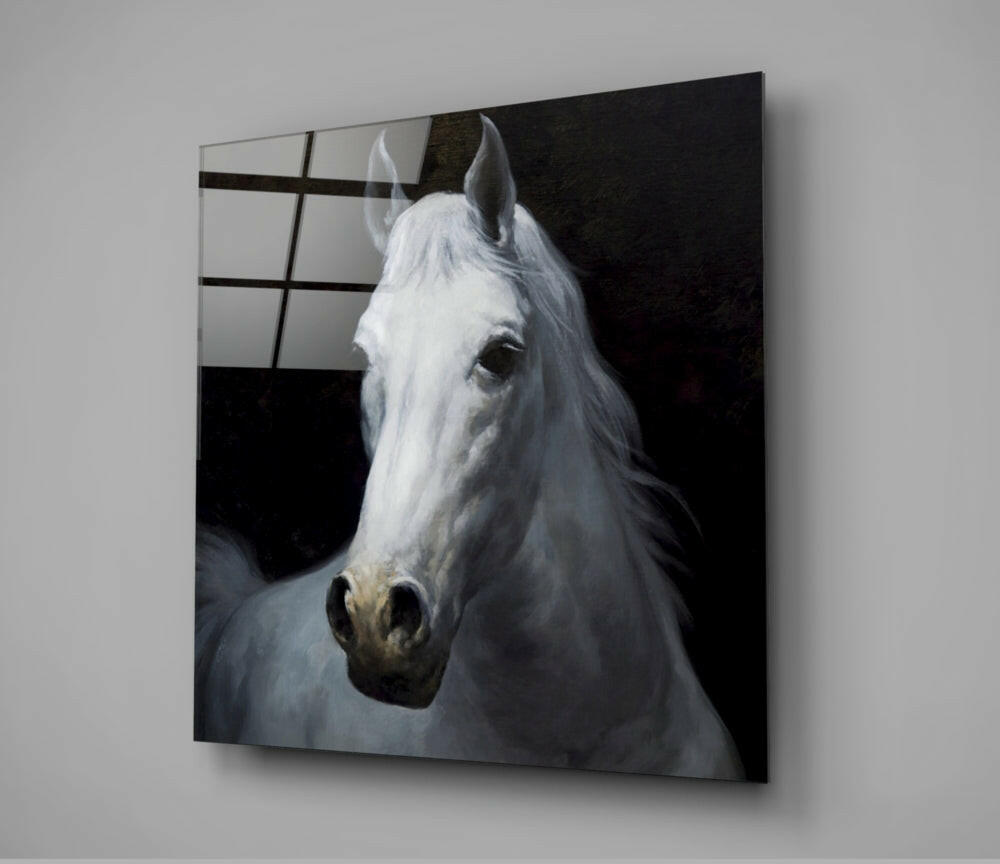 Horse Glass Wall Art.
