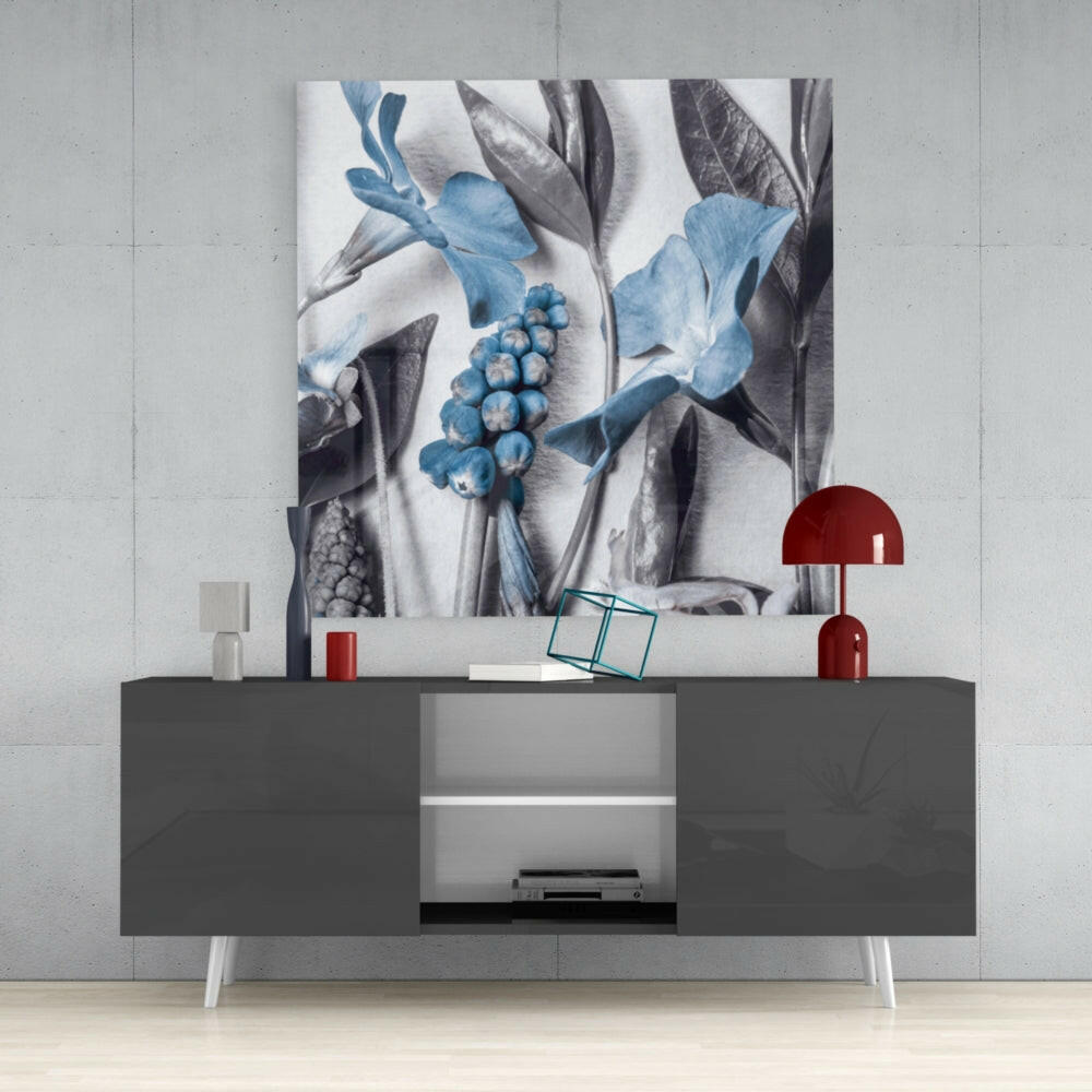 Lily Glass Wall Art.