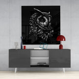 Owl Glass Wall Art | Insigne Art Design