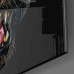 Jaguar Glass Wall Art.
