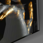 Silence Glass Wall Art.