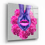 Abstract Complex Glass Wall Art.