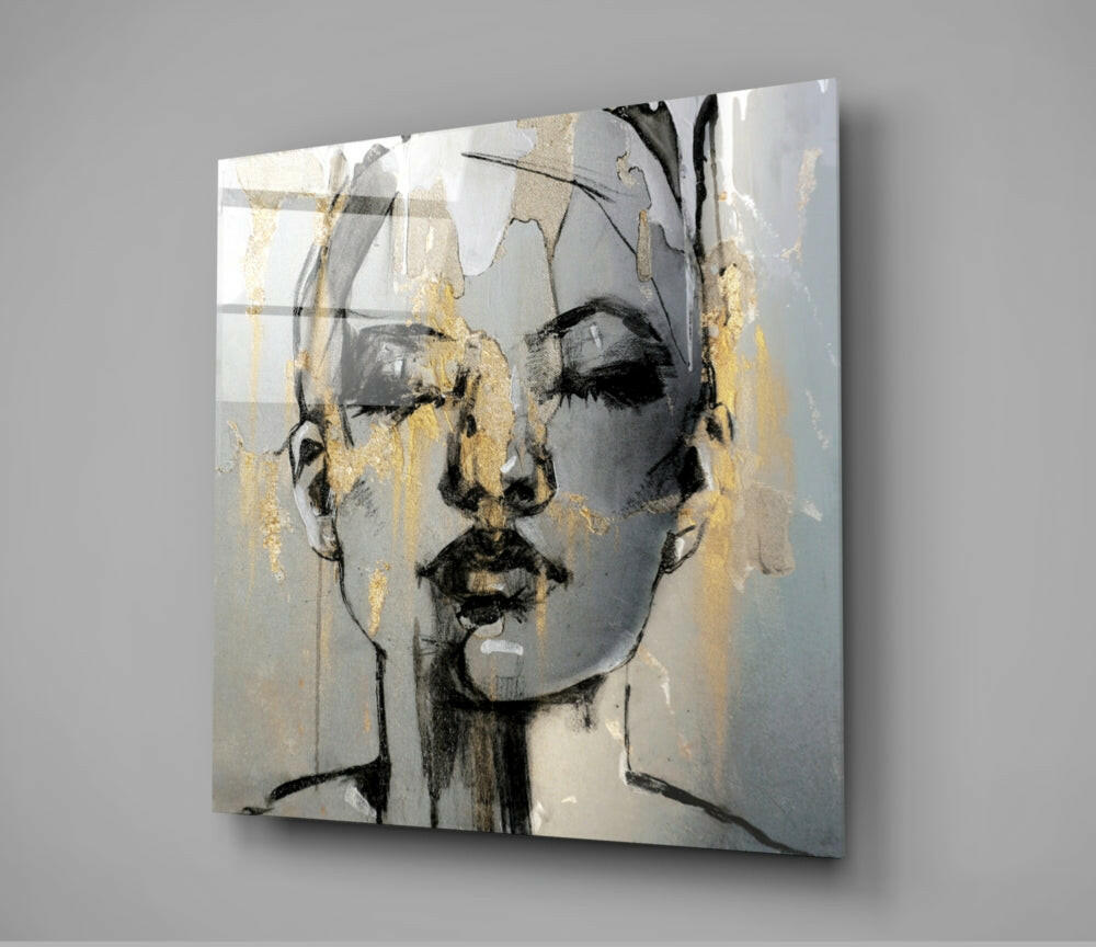 Women's Glass Wall Art.