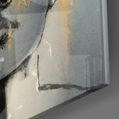 Women's Glass Wall Art.