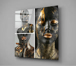 Women's Glass Wall Art.