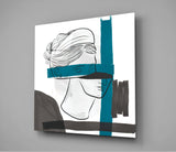 Abstract Glass Wall Art | Insigne Art Design