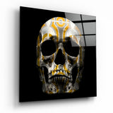 Skull Glass Wall Art | Insigne Art Design