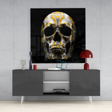 Skull Glass Wall Art | Insigne Art Design