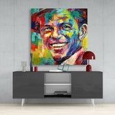 Frank Sinatra Glass Wall Art.