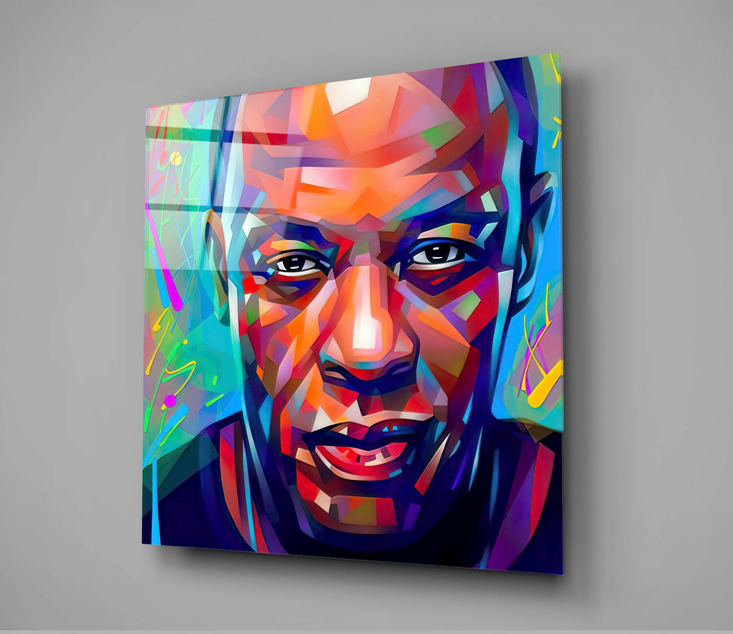 Dr. Dre Glass Wall Art.