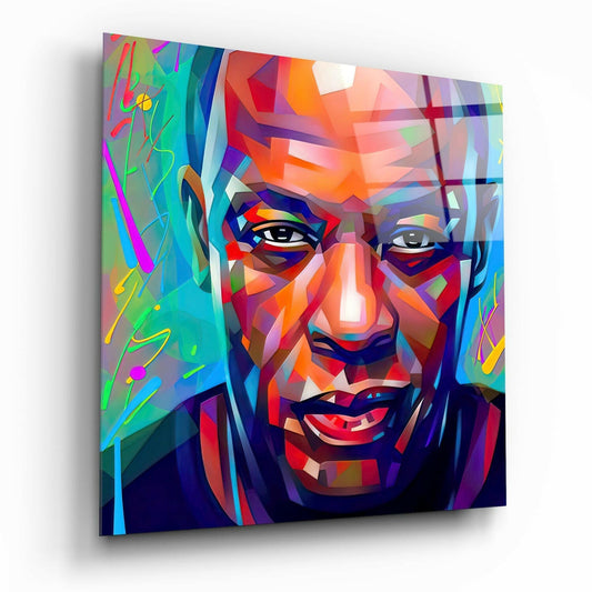 Dr. Dre Glass Wall Art.