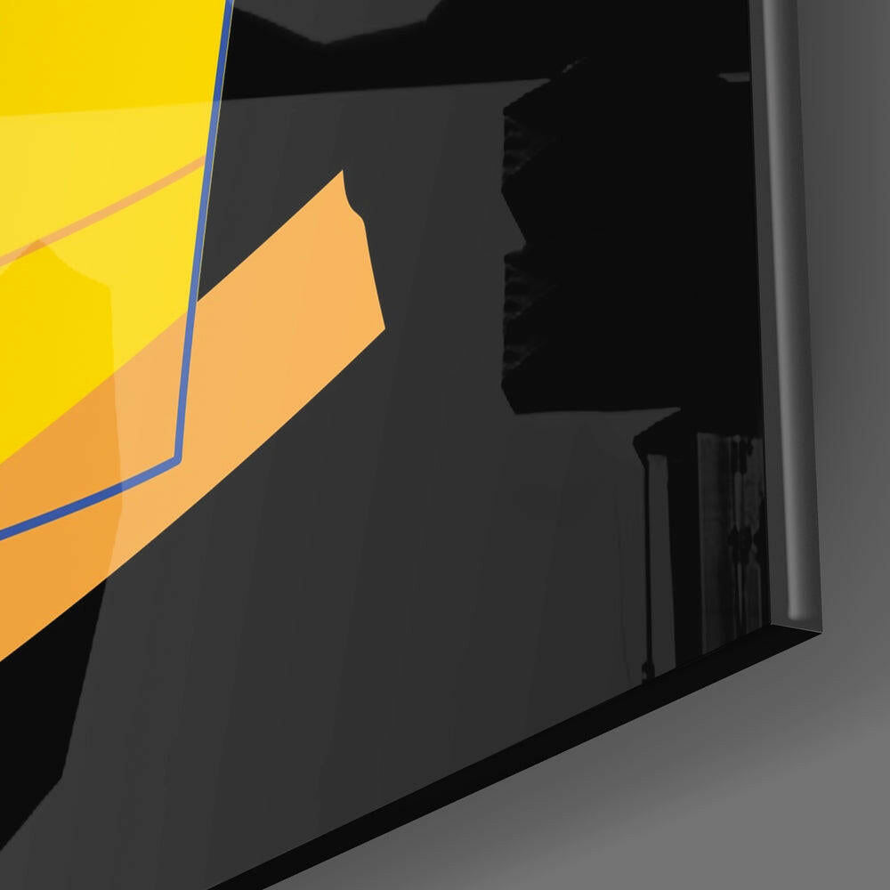 “Note To Self” Glass Wall Art.