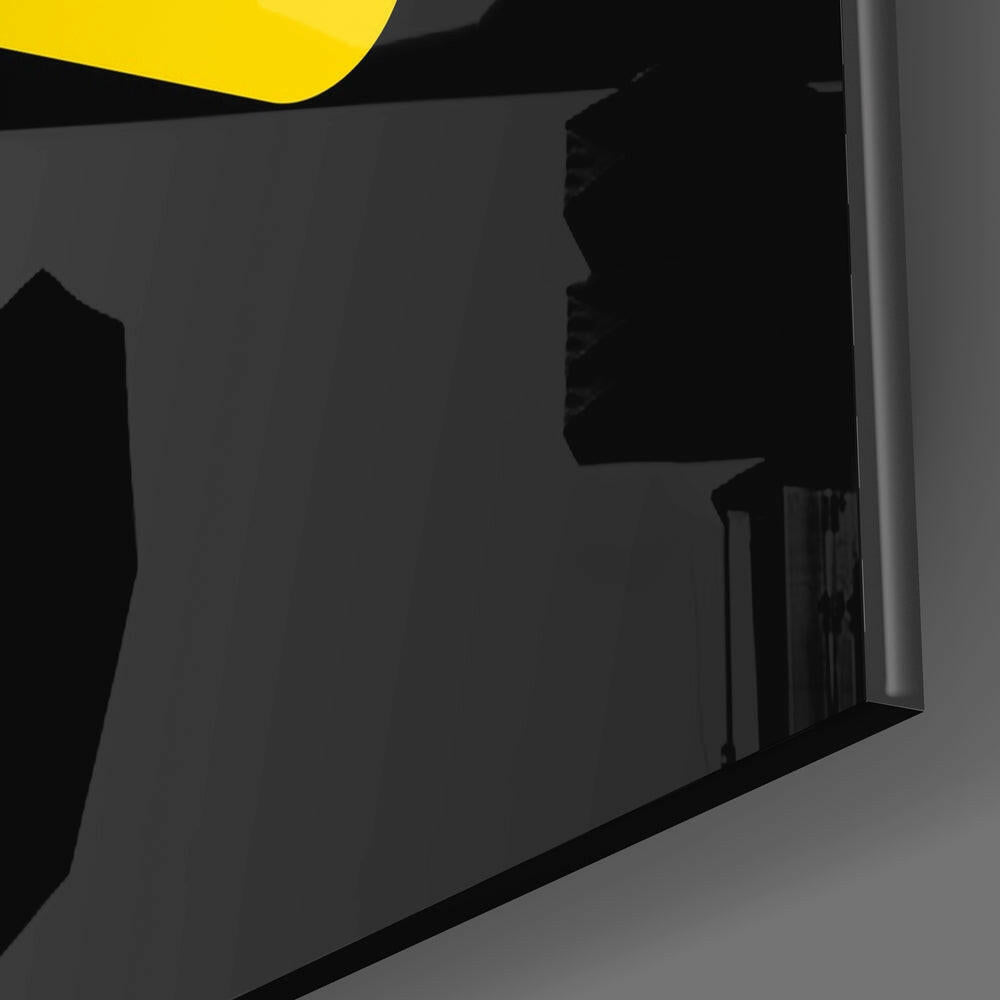 “Go for It” Glass Wall Art.