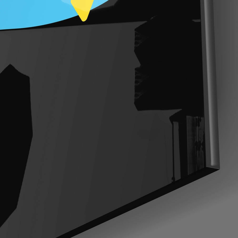 “You Are Golden” Glass Wall Art.