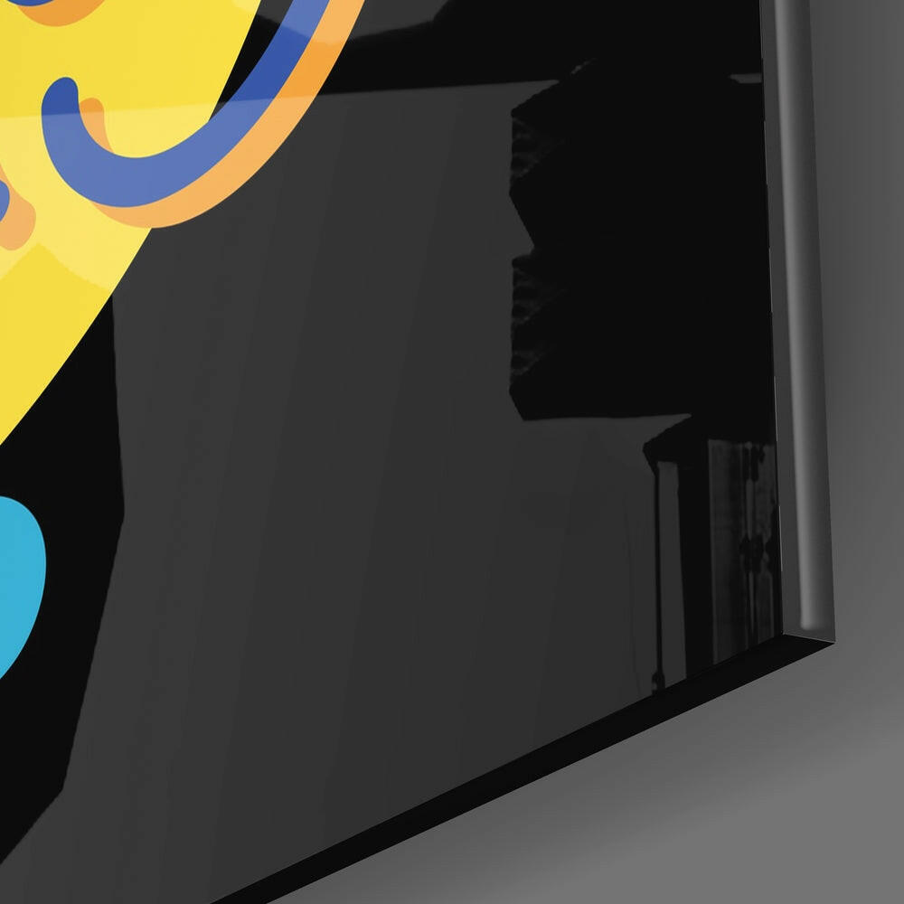 Today is a New Day” Glass Wall Art.