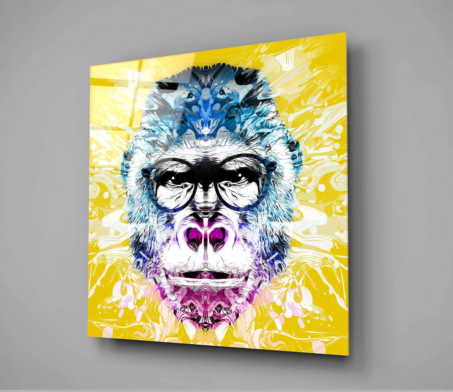 Gorilla Glass Wall Art.