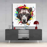 Bear Glass Wall Art | Insigne Art Design
