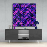 Fish Scale Glass Wall Art.