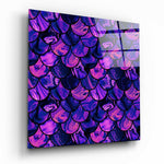 Fish Scale Glass Wall Art.