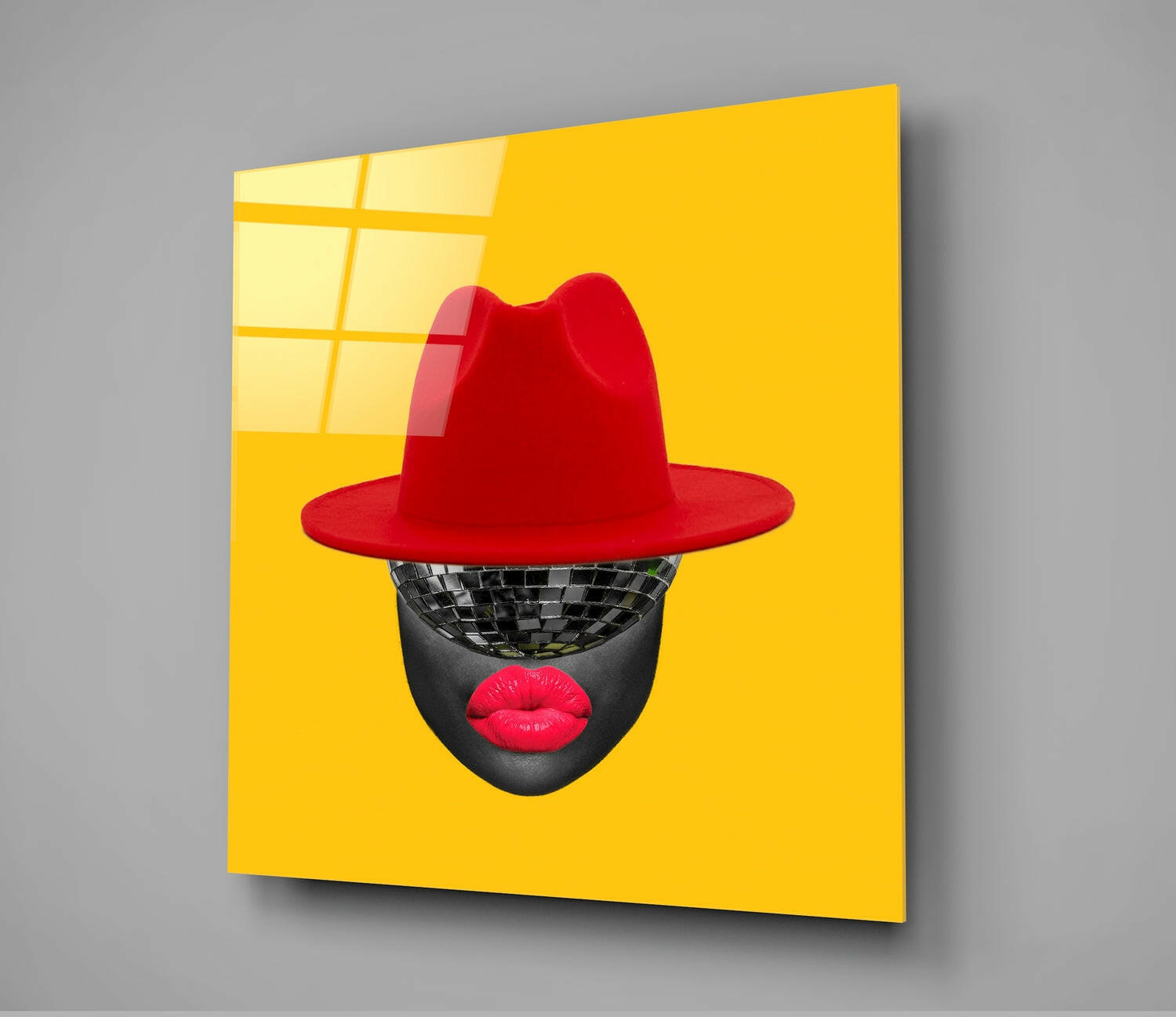 Costume Glass Wall Art.