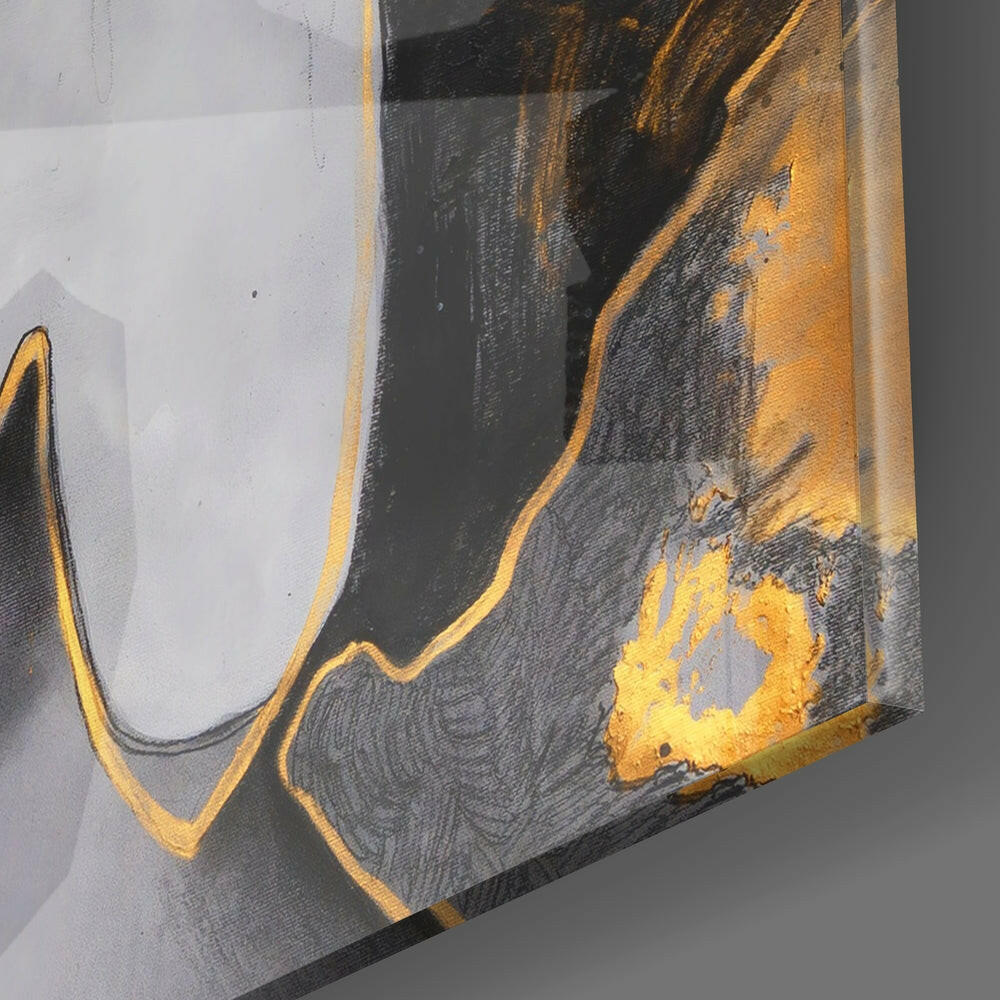 Flower Crown Glass Wall Art.