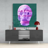Sculpture Glass Wall Art.