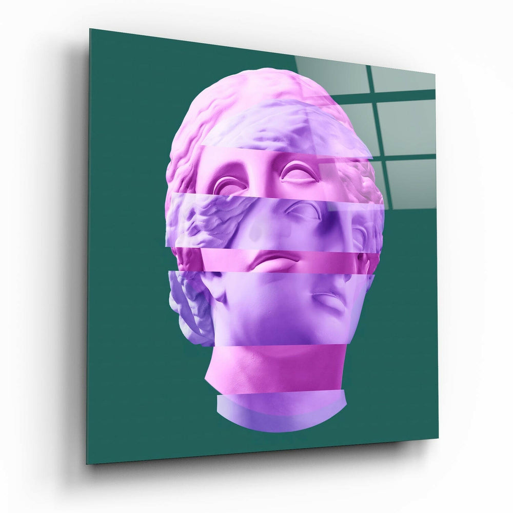 Sculpture Glass Wall Art.